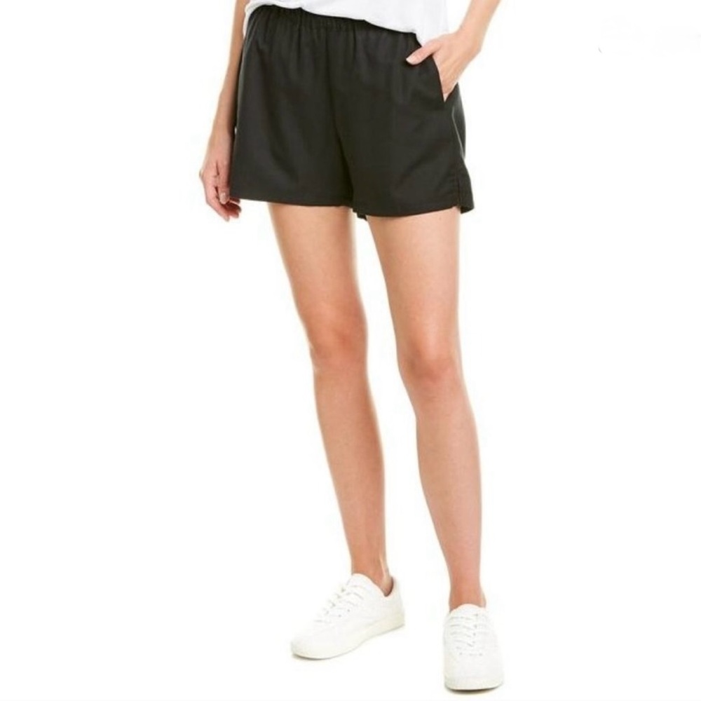 Madewell High Waist Black Twill Shorts